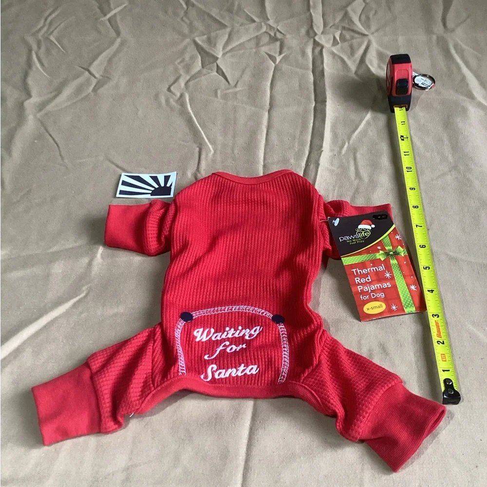 Pawslife Thermal Red Pajamas for Dogs 